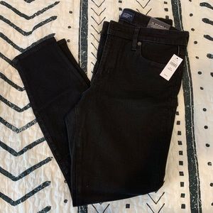 NEW Gap Black Stretch Skinny Jeans, Size 12/31 Reg